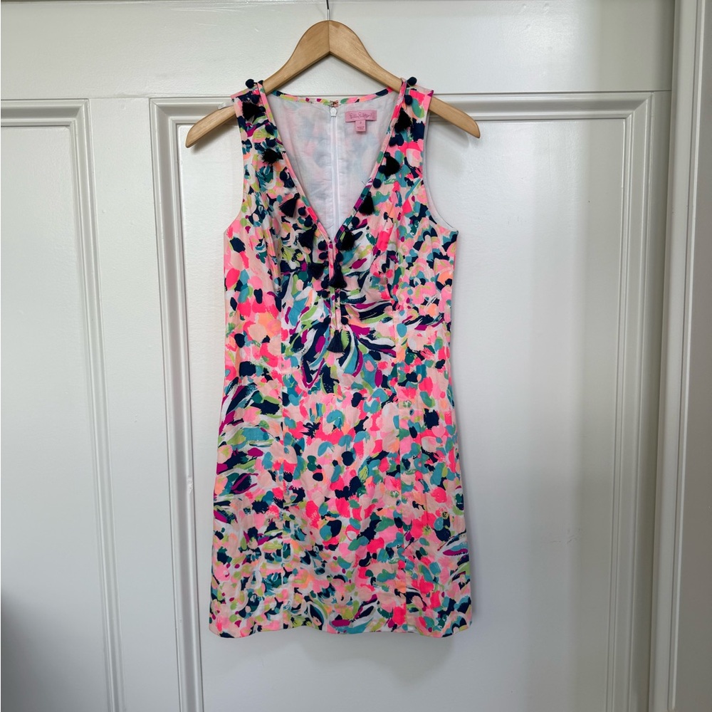Lily Pulitzer Sleeveless Dress - Multicolor. Great condition. Size 2